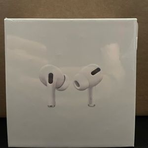 New and unopened Apple AirPods Pro.